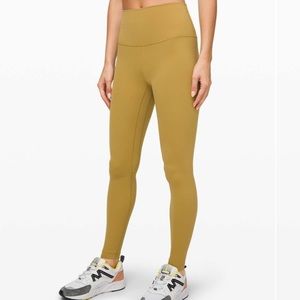 brand new lululemon grape leaf leggings